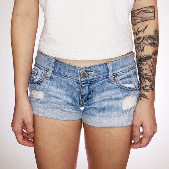 Hollister Pants - Hollister Distressed Shorts